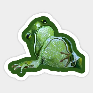 Frog style Sticker